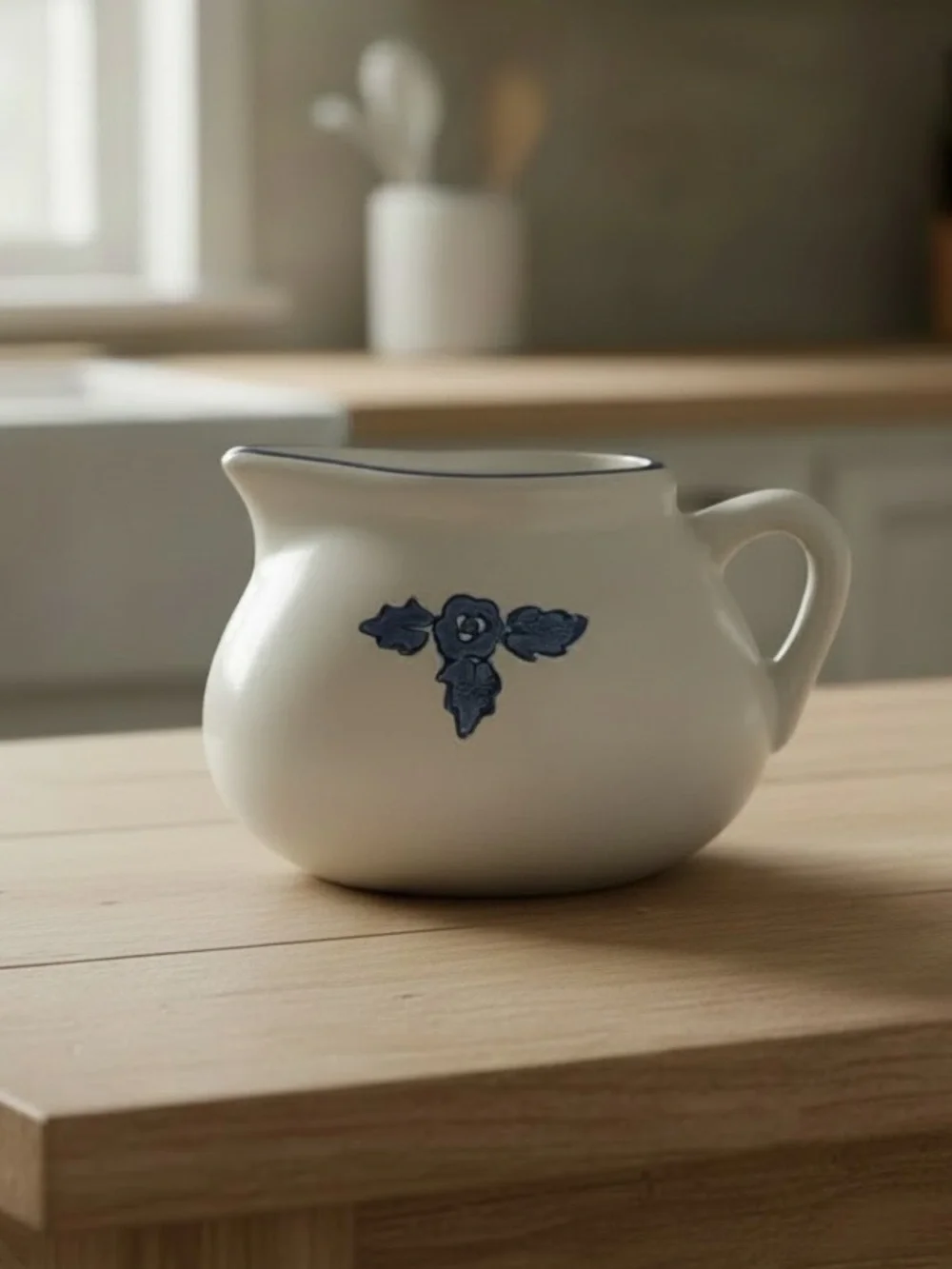 Vntg. 1970's Pfaltzgraff Yorktowne Gravy Pitcher